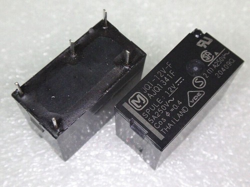 10pcs 5pins 12v - 12v, jq1-12v-f