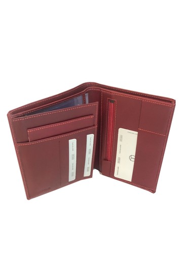 Texier 5986 rouge portefeuille - rouge,