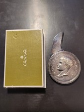 Christofle superbe ouvre lettres coupe papier en boite Napoléon