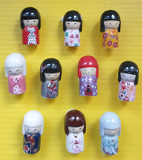 Fève - Série complète  Vahiné 2012 - Kimmidoll - Poupée japonaise