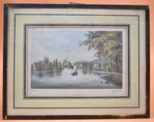 Lithographie XIXème - Thoune