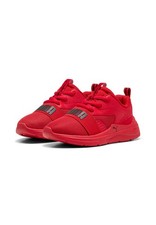 Puma Soft Wired 2 PS Enfants Baskets Chaussures Unisexe 401506 03 Rouge