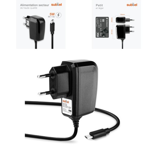 Chargeur micro usb - micro, pour