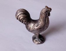 BELLE MINIATURE COQ METAL -   Poids 58 gr   -  Hauteur  4 cm