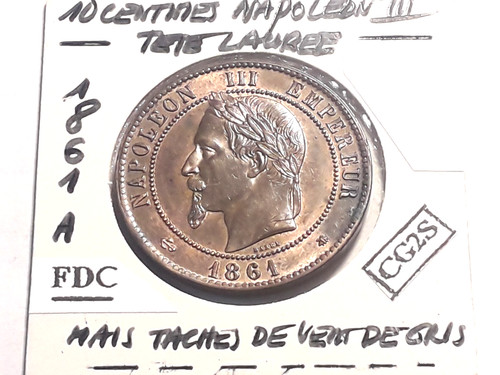Napoléon iii tête laurée - iii,