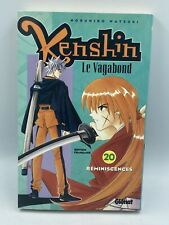 Manga KENSHIN LE VAGABOND Éditions GLENAT 2001 Tome 20 Version Francaise
