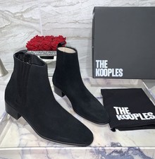 THE KOOPLES $395 Black Suede