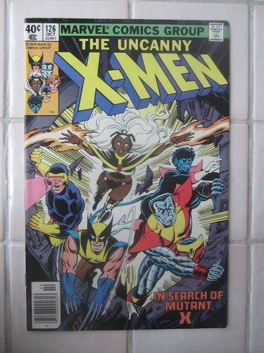 Uncanny men 126 1st - x-men, app