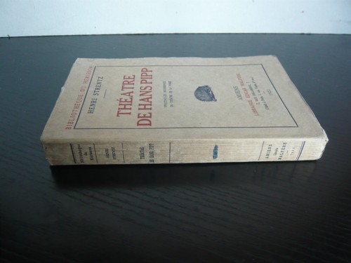 Strentz théâtre de - h.,