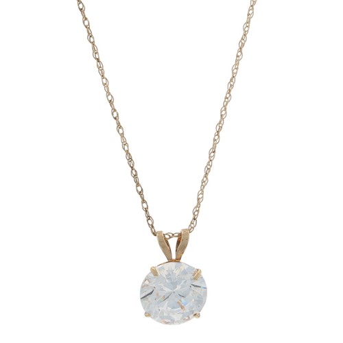 Collier solitaire swarovski - collier,