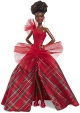 Boîte Cassée Barbie Holiday NATAL 2024 Poupée SIGNATURE Limitée Mattel HRM62