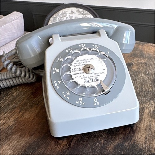 Téléphone ancien cadran - téléphone,