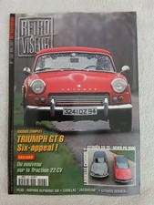 RETRO VISEUR N°153 5/2001 TRIUMPH GT6 CITROEN DS 23 ROVER P6 3500 TRACTION 22CV