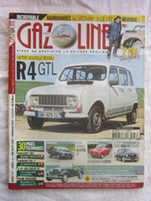 GAZOLINE N° 178/restauration R4 GTL/Alfetta/Autobianchi Lutèce/Ford Vedette coup