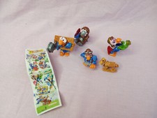 LOT FIGURINES JOUETS MAGIC KINDER SERIE CHEVALIERS CONDORS