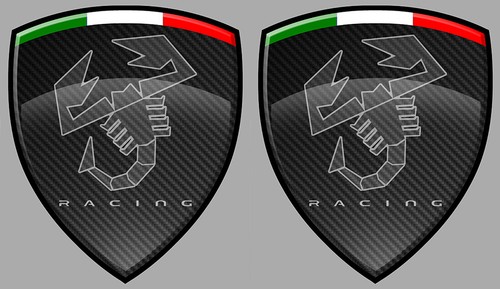 Ecussons abarth fiat 500 - 2,