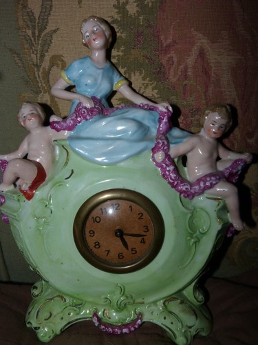 Vds ancien pendule angelots - vds,