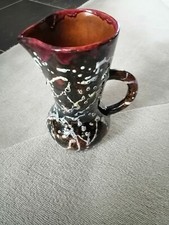 LORRAINE, Vase Pichet Céramique Cachet En Relief 