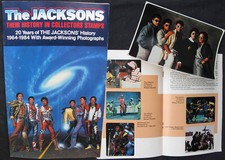 Michael Jackson Album Autocollants KELLOGG'S Victory Stickers Book COMPLETE 1984