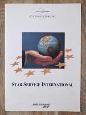 Menu Concorde vol Spécial