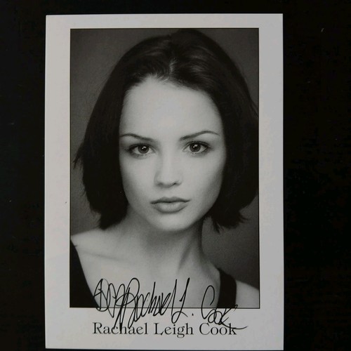 Rachel leigh cook signed - rachel,