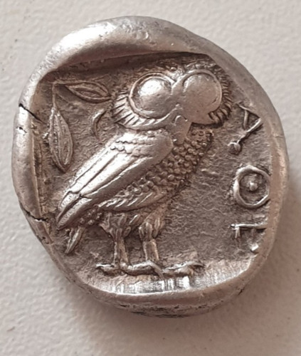 Grèce antique tétradrachme - antique,