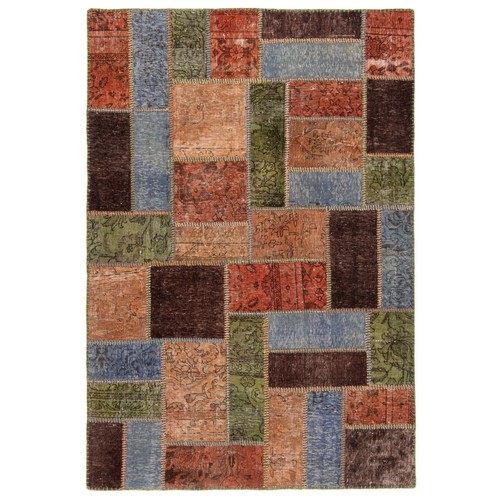 Tapis patchwork persan vintage - tapis,