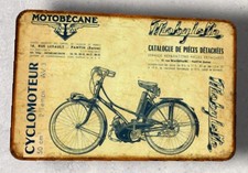 plaque métal vintage Motobécane AV3