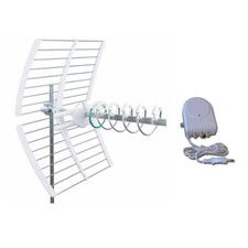 KIT ANTENNE TNT avec POINTAGE À LED FRACARRO - ELIKA Pro 700 K + Alimentation