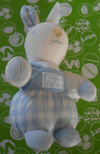 Doudou lapin peluche tartine - doudou,