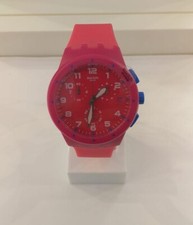 Swatch Montre Femme Cadre Rose