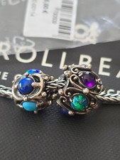 trollbeads wisdom silver with gemstones