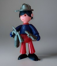Figurine Vintage 1979 Dulcop Super Charlie Speedy Cars Fire Style Playmobil