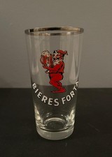 Bière Forta verre ancien Tégestophilie