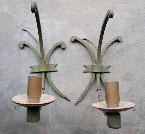 Paire appliques coupoles en - coupoles,
