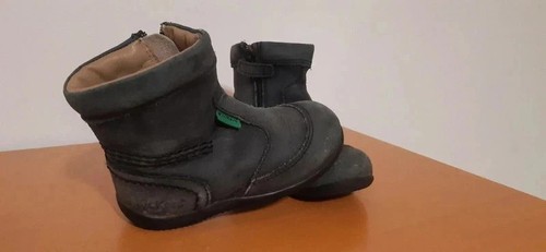 Bottines bleu gris marque - bottines,
