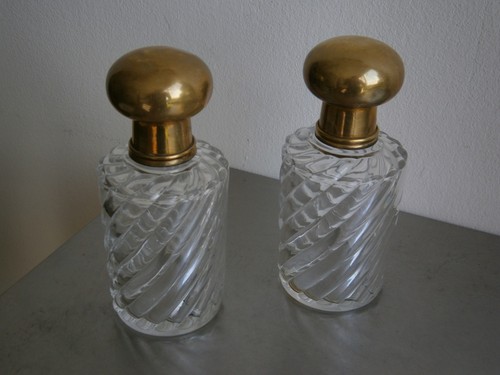 Pair perfume bottles late - perfume,