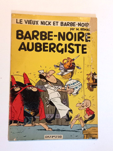 Rare vieux nick barbe - bd, noire