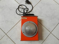 belle lampe Legrand pop vintage orange style industriel 1970