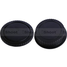 Bouchon d'objectif arrière et bouchon de boîtier de remplacement pour appareil photo Canon EOS boîtier et objectifs EF