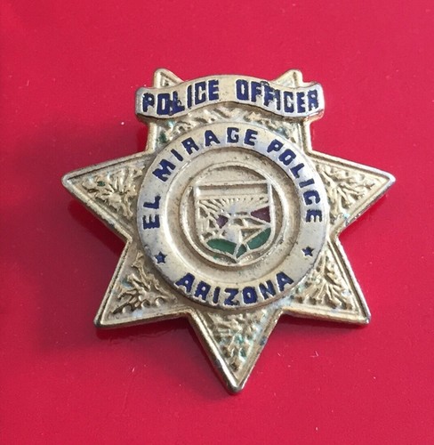 Pin police officer mirage - pin,