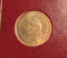 2 centimes euro BU Vatican 2004 Pape Jean Paul II série 85 000 ex pièce rare