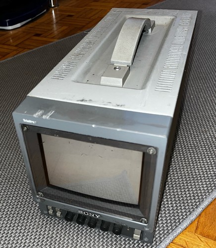 Moniteur vidéo tube crt sony - moniteur,