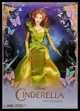 POUPÉE BARBIE CENDRILLON LADY TREMAINE CATE BLANCHETT, BOITE UN PEU ABIMÉE, 2014