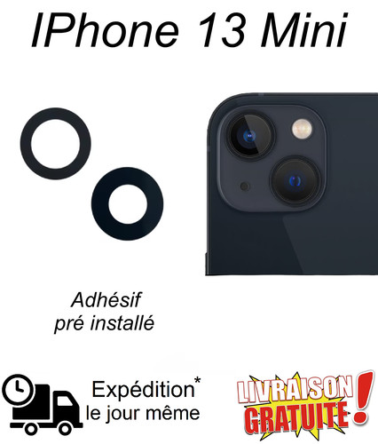 Cache objectif iphone mini - cache,