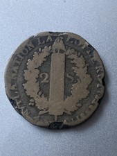 PIECE 2 sols de 1792 louis xvi