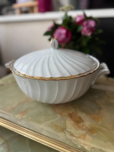 Soupière légumier porcelaine - soupière/légumier,