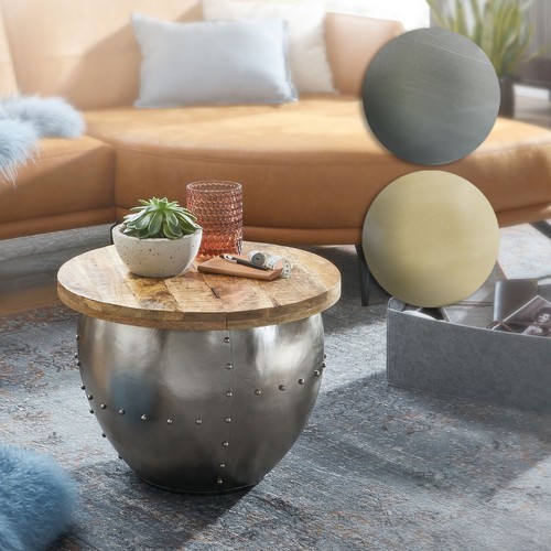 Finebuy table basse bois - table,