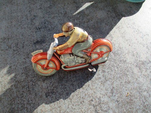 Jouet ancien moto - jouet,