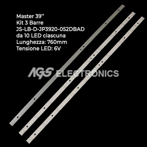 Kit bars barre - barre, led